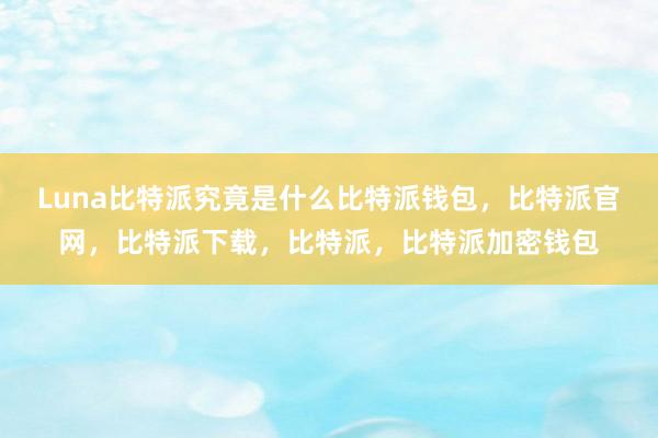 Luna比特派究竟是什么比特派钱包，比特派官网，比特派下载，比特派，比特派加密钱包