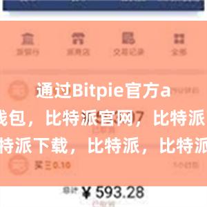 通过Bitpie官方app比特派钱包，比特派官网，比特派下载，比特派，比特派加密钱包