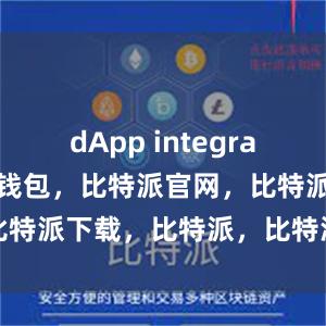 dApp integration比特派钱包，比特派官网，比特派下载，比特派，比特派加密钱包