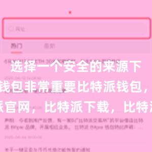 选择一个安全的来源下载比特派钱包非常重要比特派钱包，比特派官网，比特派下载，比特派，比特派加密钱包