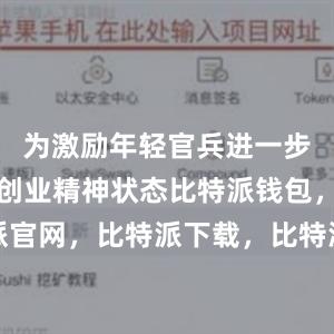 为激励年轻官兵进一步提振干事创业精神状态比特派钱包，比特派官网，比特派下载，比特派，比特派加密钱包