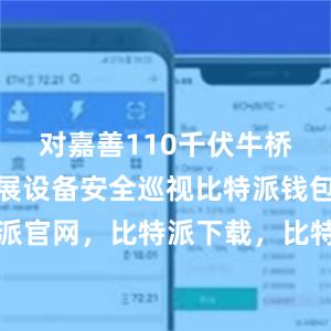 对嘉善110千伏牛桥变电所开展设备安全巡视比特派钱包，比特派官网，比特派下载，比特派，比特派加密钱包